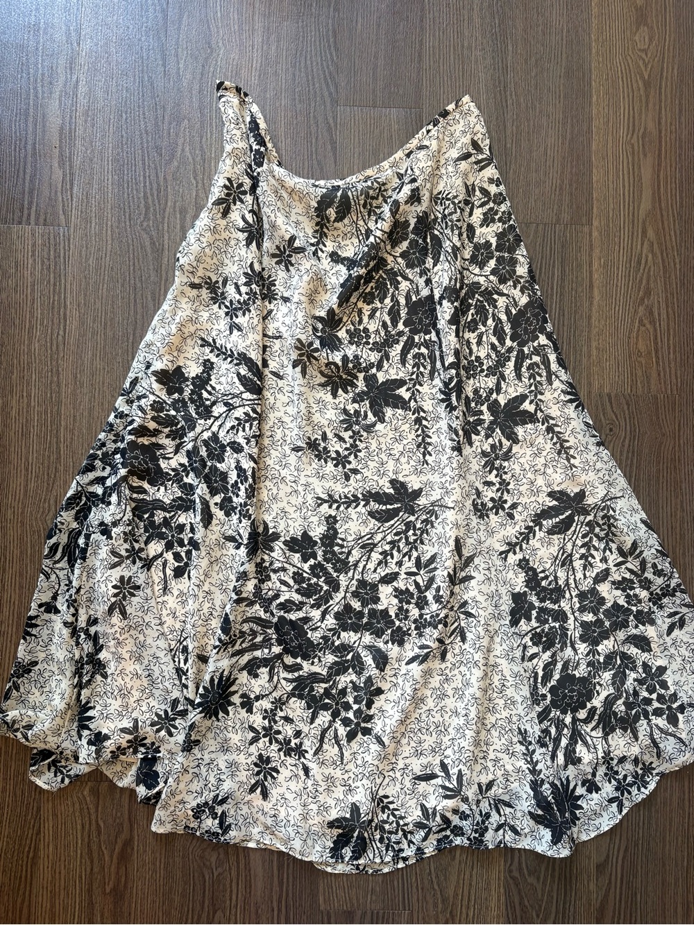 Vintage 90s Floral Maxi Skirt